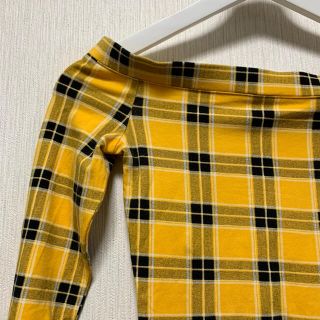 エイチアンドエム(H&M)のHM タイトオフショルダー セットアップ(Tシャツ(長袖/七分))