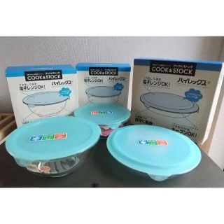 パイレックス(Pyrex)のiwaki パイレックス・COOK＆STOCK 耐熱ガラス保存容器(容器)