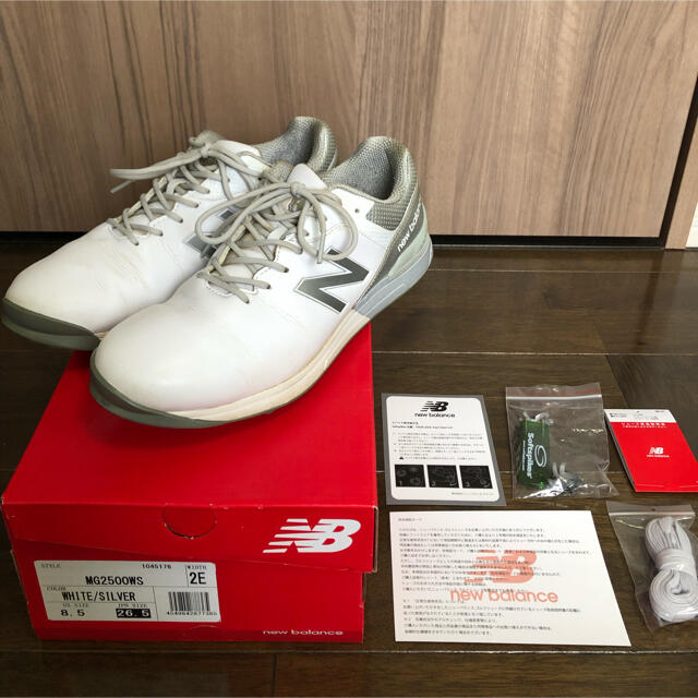 New Balance(ニューバランス)のニューバランス ゴルフシューズ MG2500WS 26.5cm スポーツ/アウトドアのゴルフ(シューズ)の商品写真