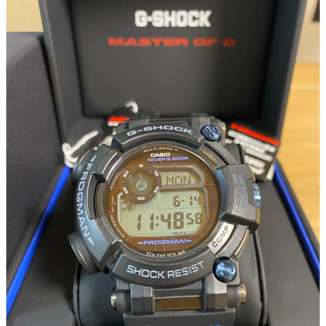 G-SHOCK - CASIO G-SHOCK フロッグマン GWF-D1000B-1JFの通販 by ...