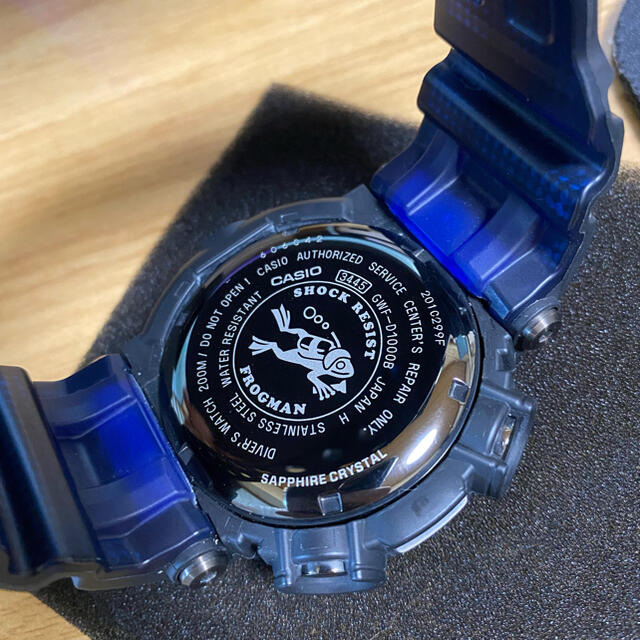 G-SHOCK(ジーショック)のCASIO G-SHOCK フロッグマン GWF-D1000B-1JF メンズの時計(腕時計(デジタル))の商品写真