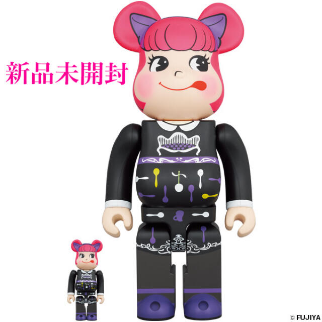 メディコムトイBE@RBRICK ANNA SUI x ペコラ 100% & 400%