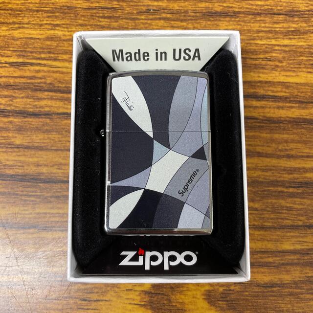 Supreme Emilio Pucci Zippo エミリオプッチ ブラック