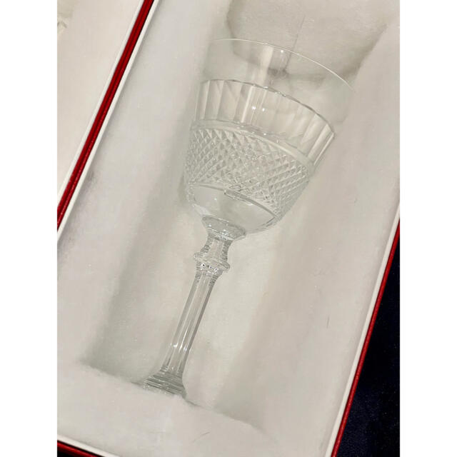 Baccarat(バカラ)のバカラ ディアマン ワイングラス/ウォーターグラス 21cm 200ml 2客 インテリア/住まい/日用品のキッチン/食器(グラス/カップ)の商品写真