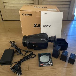 キヤノン(Canon)の【新品同様！】CanonXA40(ビデオカメラ)