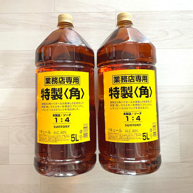 業務用　角ウィスキー　5L 2本セット