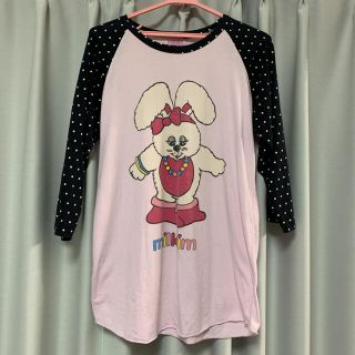 ミルクリーム(milklim)のmilklim ミルクリーム トップス(Tシャツ(長袖/七分))