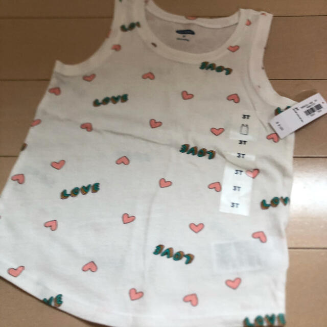 Old Navy(オールドネイビー)のオールドネイビー　タンクトップ キッズ/ベビー/マタニティのキッズ服女の子用(90cm~)(Tシャツ/カットソー)の商品写真