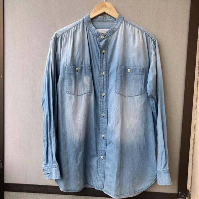 COMOLI(コモリ)のbukht no collar shirts   メンズのトップス(シャツ)の商品写真