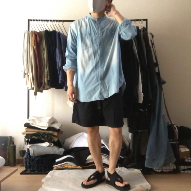 COMOLI(コモリ)のbukht no collar shirts   メンズのトップス(シャツ)の商品写真