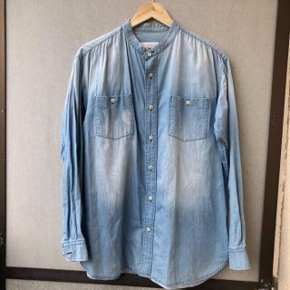 コモリ(COMOLI)のbukht no collar shirts  (シャツ)