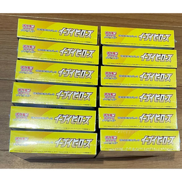 楽ギフ_包装】 ポケモン - シュリンク付 12box イーブイヒーローズ Box