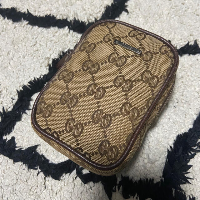 Gucci(グッチ)の【美品】 GUCCI グッチ GGキャンバス 115249 シガレットケース レディースのファッション小物(その他)の商品写真