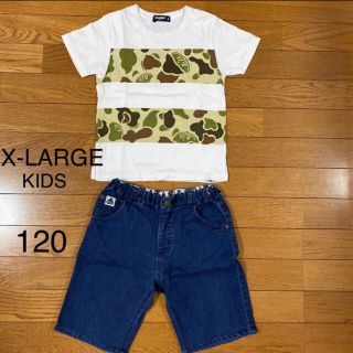 エクストララージ(XLARGE)のX-LARGE KIDS トップス・パンツ　セット　120cm(Tシャツ/カットソー)