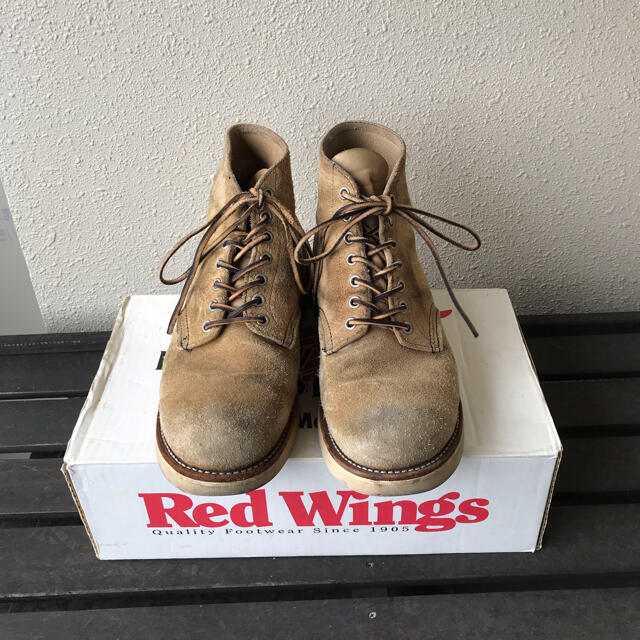 REDWING(レッドウィング)の【としひこ様専用】REDWING レッドウィング スエード ブーツ 8167 メンズの靴/シューズ(ブーツ)の商品写真