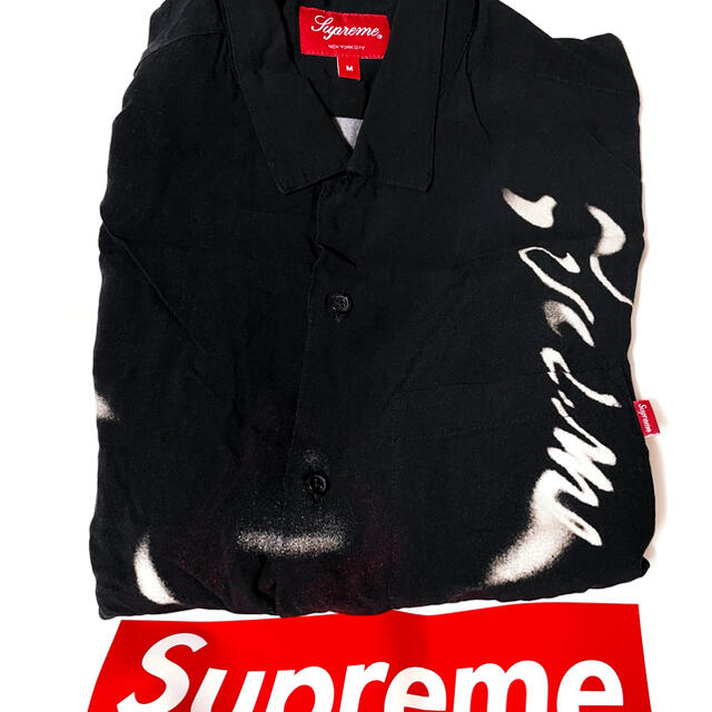 Supreme Blow Back Rayon S/S Shirt Black 1