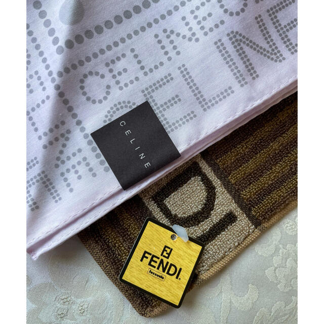 FENDI(フェンディ)のフェンディハンカチ　セリーヌハンカチ　新品 レディースのファッション小物(ハンカチ)の商品写真