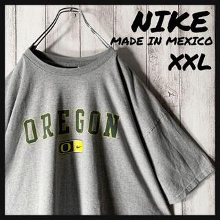 ナイキ(NIKE)の【メキシコ製 チームタグ XXL】ナイキ NIKE オレゴン Tシャツ 灰緑黄(Tシャツ/カットソー(半袖/袖なし))