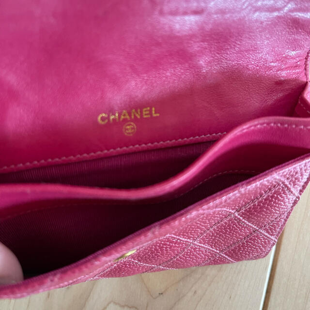 CHANEL(シャネル)の値下げ　CHANEL カードケース大　14.5cm✖️10cm レディースのファッション小物(パスケース/IDカードホルダー)の商品写真