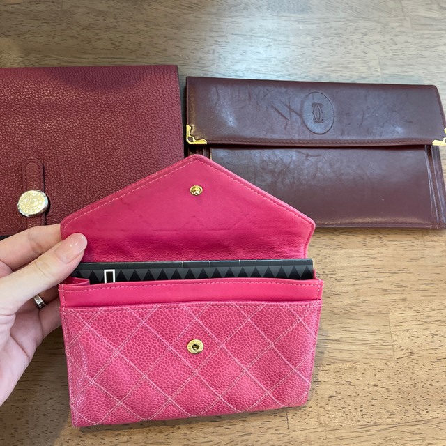 CHANEL(シャネル)の値下げ　CHANEL カードケース大　14.5cm✖️10cm レディースのファッション小物(パスケース/IDカードホルダー)の商品写真