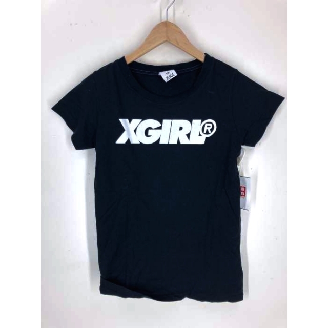 X-girl(エックスガール)のX-girl（エックスガール） クルーネック プリントTシャツ レディース レディースのトップス(Tシャツ(半袖/袖なし))の商品写真