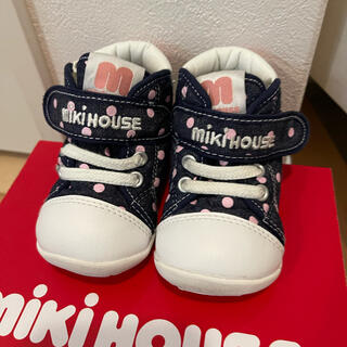 ミキハウス(mikihouse)のミキハウス【美品】12.5cm スニーカー(スニーカー)