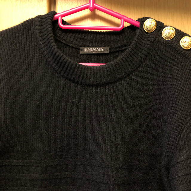 [登坂広臣]Balmain × H&M Sweater ボタンニットセーター激安