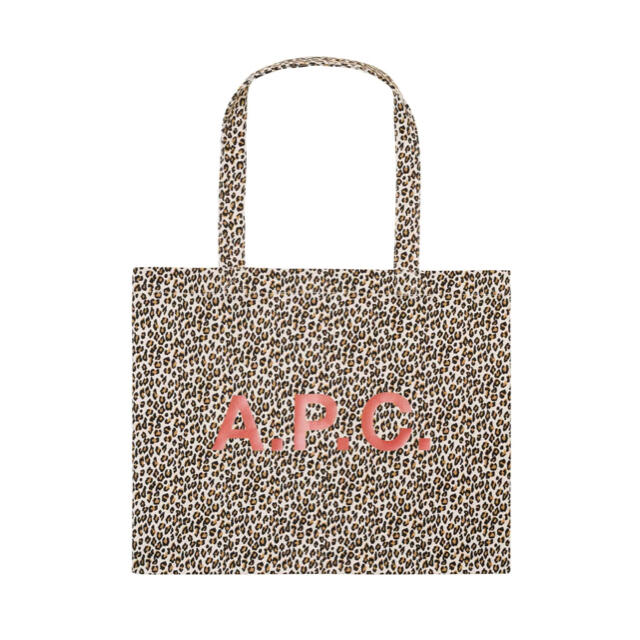 A.P.C(アーペーセー)のmmm様専用A.P.C. レオパード柄　トートバッグ　新品　アーペーセー　APC レディースのバッグ(トートバッグ)の商品写真