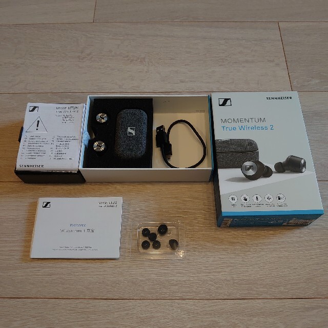 ★美品★MOMENTUM True Wireless 2　ブラック