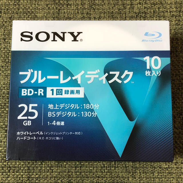 SONY(ソニー)の★専用ページ★  ブルーレイディスク　BD-R　SONY 10枚入り エンタメ/ホビーのDVD/ブルーレイ(その他)の商品写真