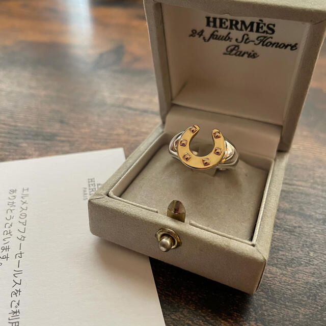 高評価のおせち贈り物 HERMES アノニマス リング エルメス 指輪