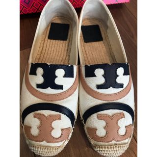 トリーバーチ(Tory Burch)の【専用商品】トリーバーチ　エスパドリーユ　サイズJP24.5 室内試し履きのみ(スリッポン/モカシン)