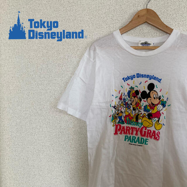 Disney(ディズニー)の【激レア】ディズニーランド リゾート シー レトロ Tシャツ  オールドミッキー メンズのトップス(Tシャツ/カットソー(半袖/袖なし))の商品写真