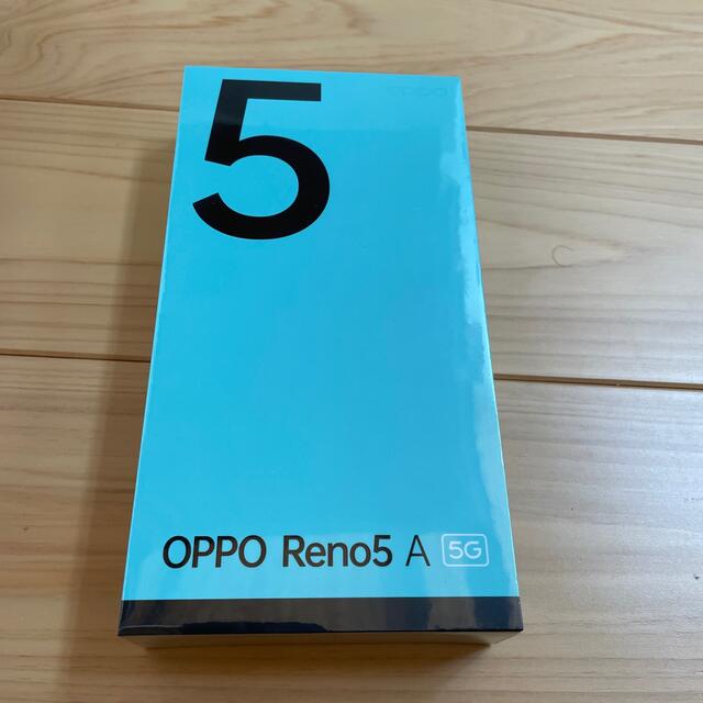 OPPO(オッポ)のOPPO Reno5A シルバーブラック スマホ/家電/カメラのスマートフォン/携帯電話(スマートフォン本体)の商品写真