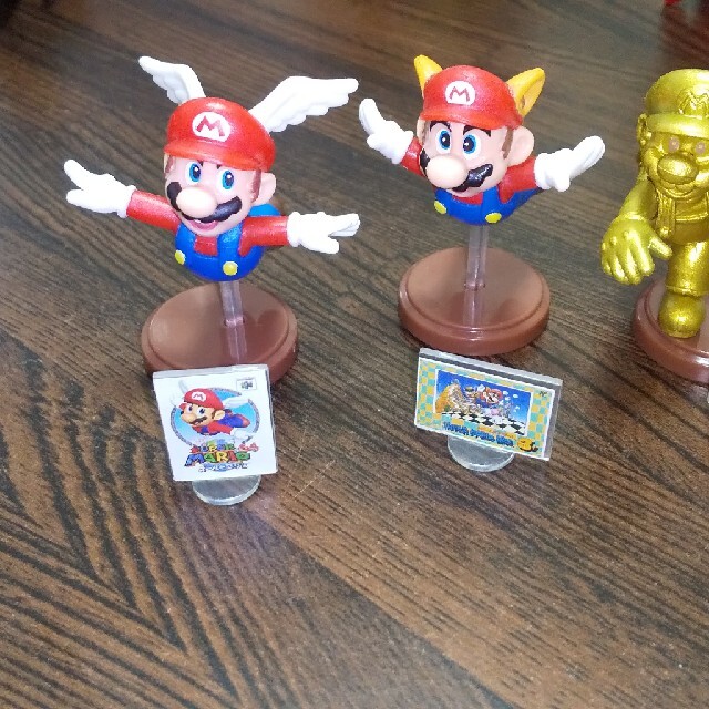 チョコエッグのマリオ3体セット。 エンタメ/ホビーのフィギュア(ゲームキャラクター)の商品写真