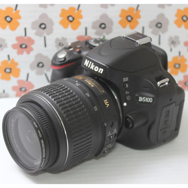 Nikon(ニコン)の❤️Wi-Fi❤️ニコン D5100 一眼レフカメラ スマホ/家電/カメラのカメラ(デジタル一眼)の商品写真