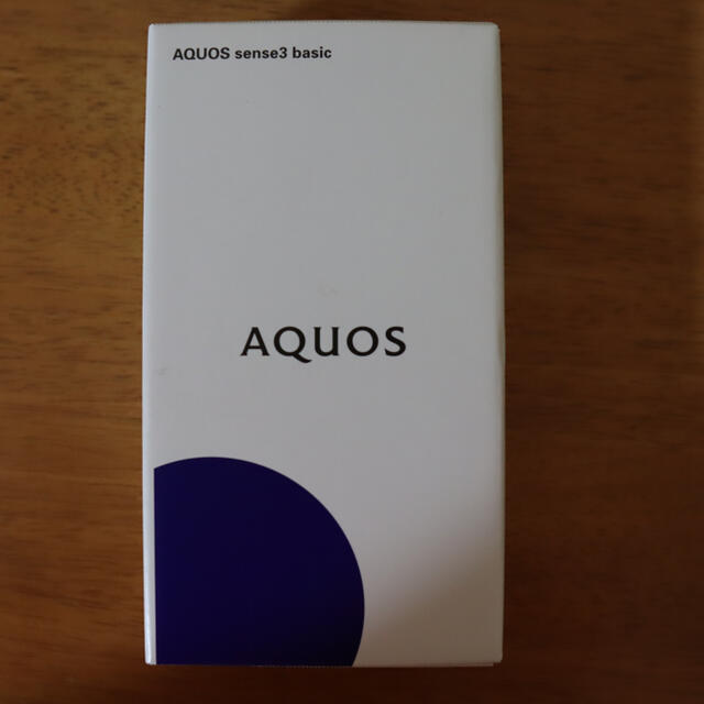 AQUOS(アクオス)のSHV48  AQUOS Sense3 basic SIMロック解除済み スマホ/家電/カメラのスマートフォン/携帯電話(スマートフォン本体)の商品写真