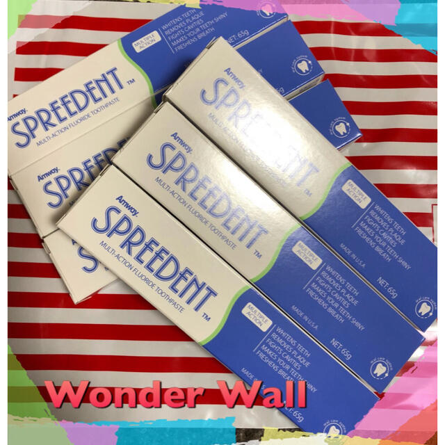 Amway(アムウェイ)の【新品箱付き】アムウェイ Amway スプリーデント 歯磨き粉 65g× 6本 コスメ/美容のオーラルケア(歯磨き粉)の商品写真