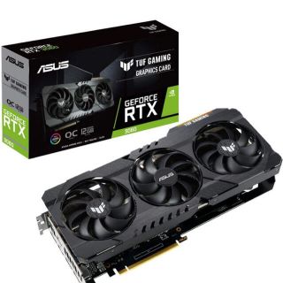 エイスース(ASUS)のASUSTek RTX 3060 TUF-RTX3060-O12G-GAMING(PCパーツ)