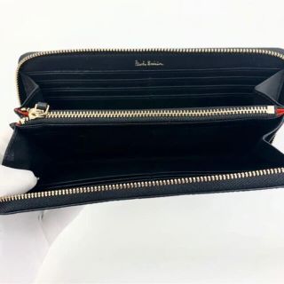 Paul Smith - 新品 Paul Smith ポールスミス 長財布 黒 花柄 ラウンド