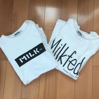 ミルクフェド(MILKFED.)のとねち様専用ミルクフェド Tシャツ二枚組(Tシャツ(半袖/袖なし))