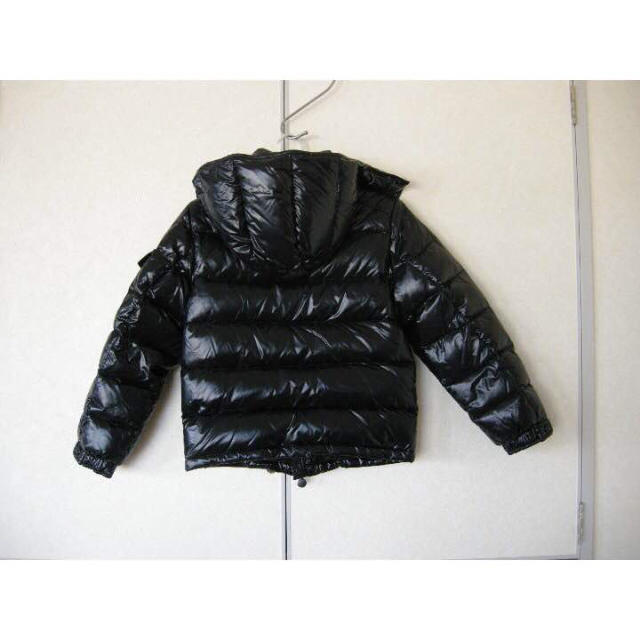 MONCLER(モンクレール)の美品！MONCLER モンクレール ダウン140cm ブラック 正規品 キッズ/ベビー/マタニティのキッズ服男の子用(90cm~)(コート)の商品写真