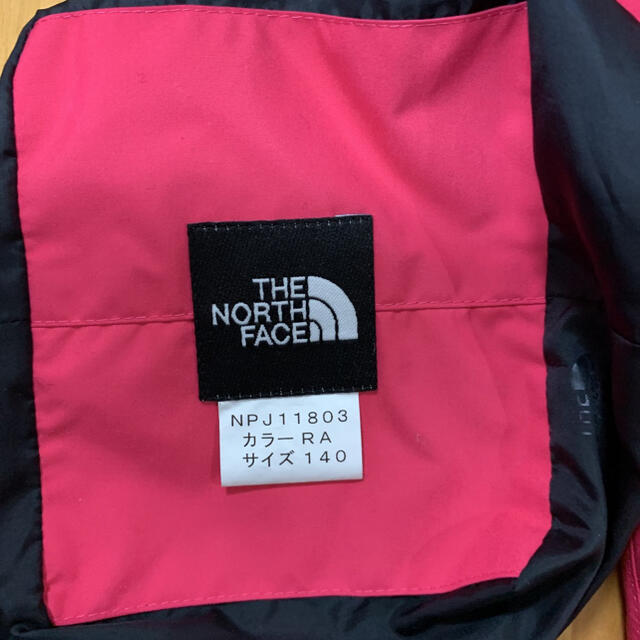 THE NORTH FACE(ザノースフェイス)の〈専用〉The North Face レインウェア　140 キッズ/ベビー/マタニティのこども用ファッション小物(レインコート)の商品写真