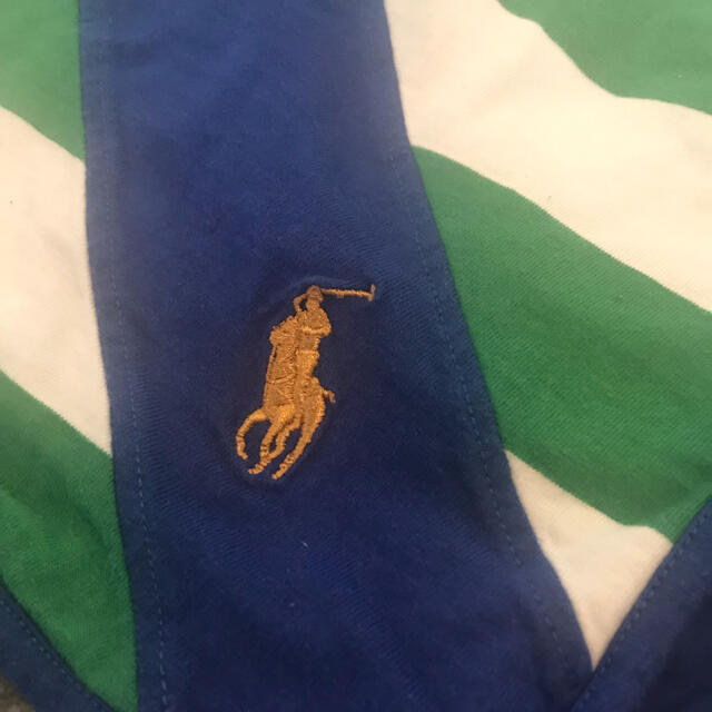 POLO RALPH LAUREN(ポロラルフローレン)のブランケット＋おくるみ2点set① キッズ/ベビー/マタニティのこども用ファッション小物(おくるみ/ブランケット)の商品写真