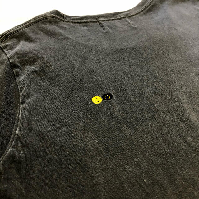 KAPITAL(キャピタル)のJoe cok ジョーコック スマイル スマイリー Tシャツ ビンテージ 加工 メンズのトップス(Tシャツ/カットソー(半袖/袖なし))の商品写真