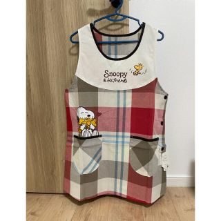 スヌーピー(SNOOPY)の新品未使用♡レディースエプロン♡エプロン♡保育士エプロン(その他)