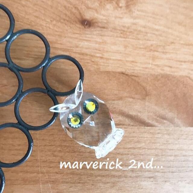 SWAROVSKI - 難ありSWAROVSKI スワロフスキー ふくろうの SWAROVSKI - 難ありSWAROVSKI スワロフスキー ふくろうの