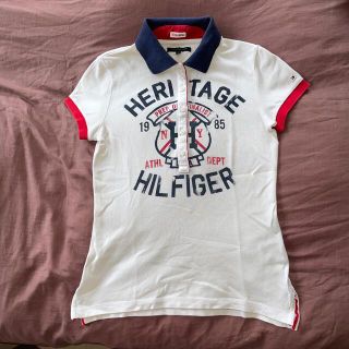 トミーヒルフィガー(TOMMY HILFIGER)のTOMMY HILFIGER トミーヒルフィガー トリコロールポロシャツ M(ポロシャツ)