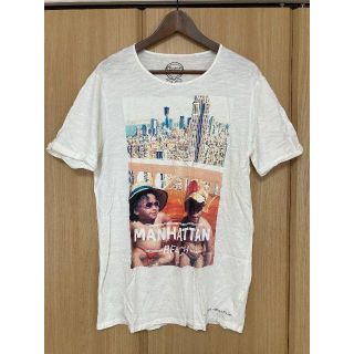 ベルシュカ(Bershka)の未使用品 Bershka BEACHS ベルシュカ フォト Tシャツ L(Tシャツ/カットソー(半袖/袖なし))