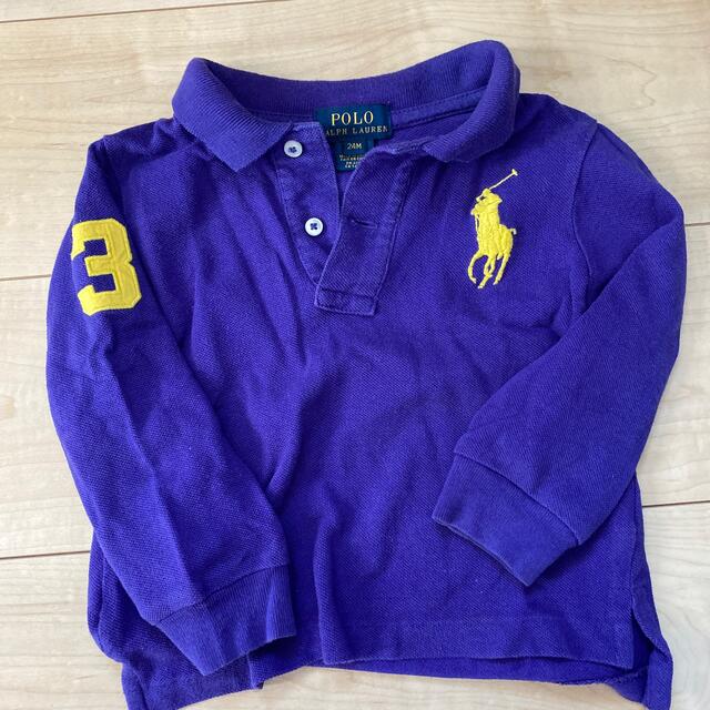 POLO RALPH LAUREN(ポロラルフローレン)のラルフローレン  ポロシャツ  90 キッズ/ベビー/マタニティのキッズ服男の子用(90cm~)(Tシャツ/カットソー)の商品写真